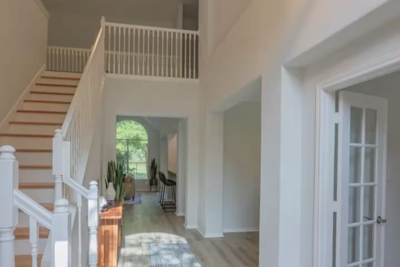 Airbnb vacation rental interior managed with EC Property Managers technology